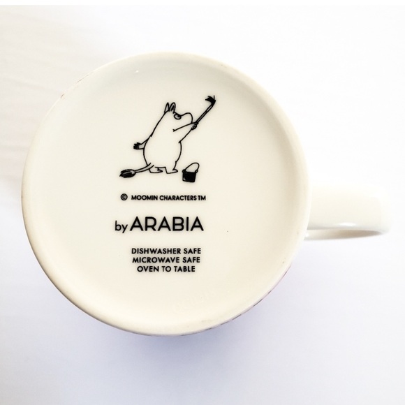 Moomin Arabia Love Mug Characters 1996 - Picture 5 of 8